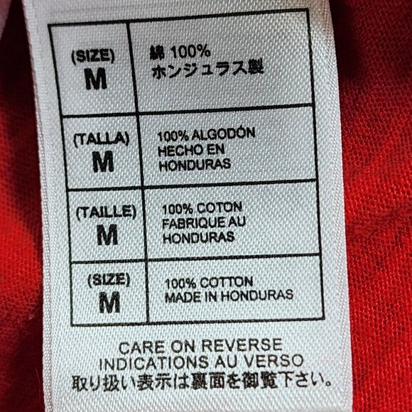 Star Wars First Order Red & Black Hooded Long Sleeve Shirt, Men's Medium NWT - Picture 3 of 11